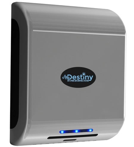 Destiny UV-C Hand dryer rendering